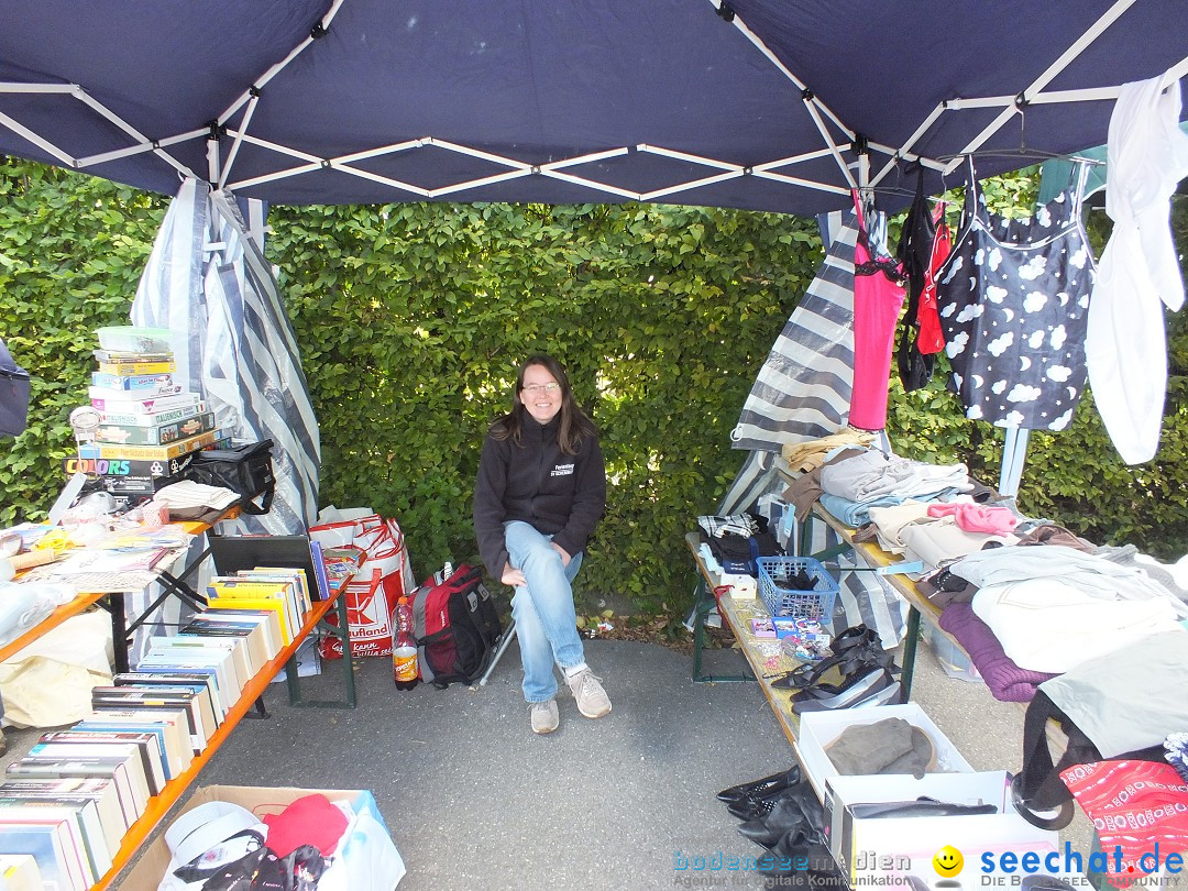 Flohmarkt und Fest: Oggelshausen in Oberschwaben, 24.07.2015