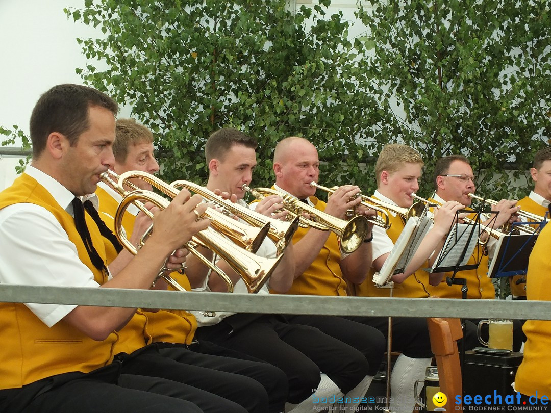 Flohmarkt und Fest: Oggelshausen in Oberschwaben, 24.07.2015