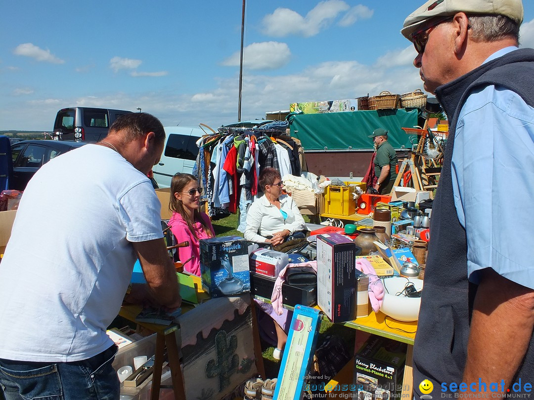 Flohmarkt und Fest: Oggelshausen in Oberschwaben, 24.07.2015