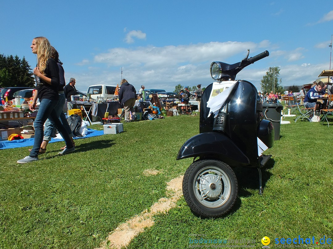 Flohmarkt und Fest: Oggelshausen in Oberschwaben, 24.07.2015