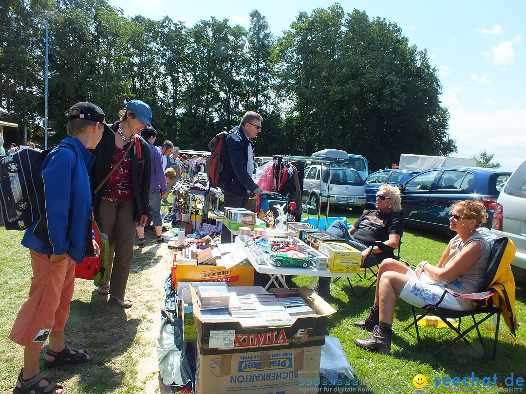 Flohmarkt und Fest: Oggelshausen in Oberschwaben, 24.07.2015