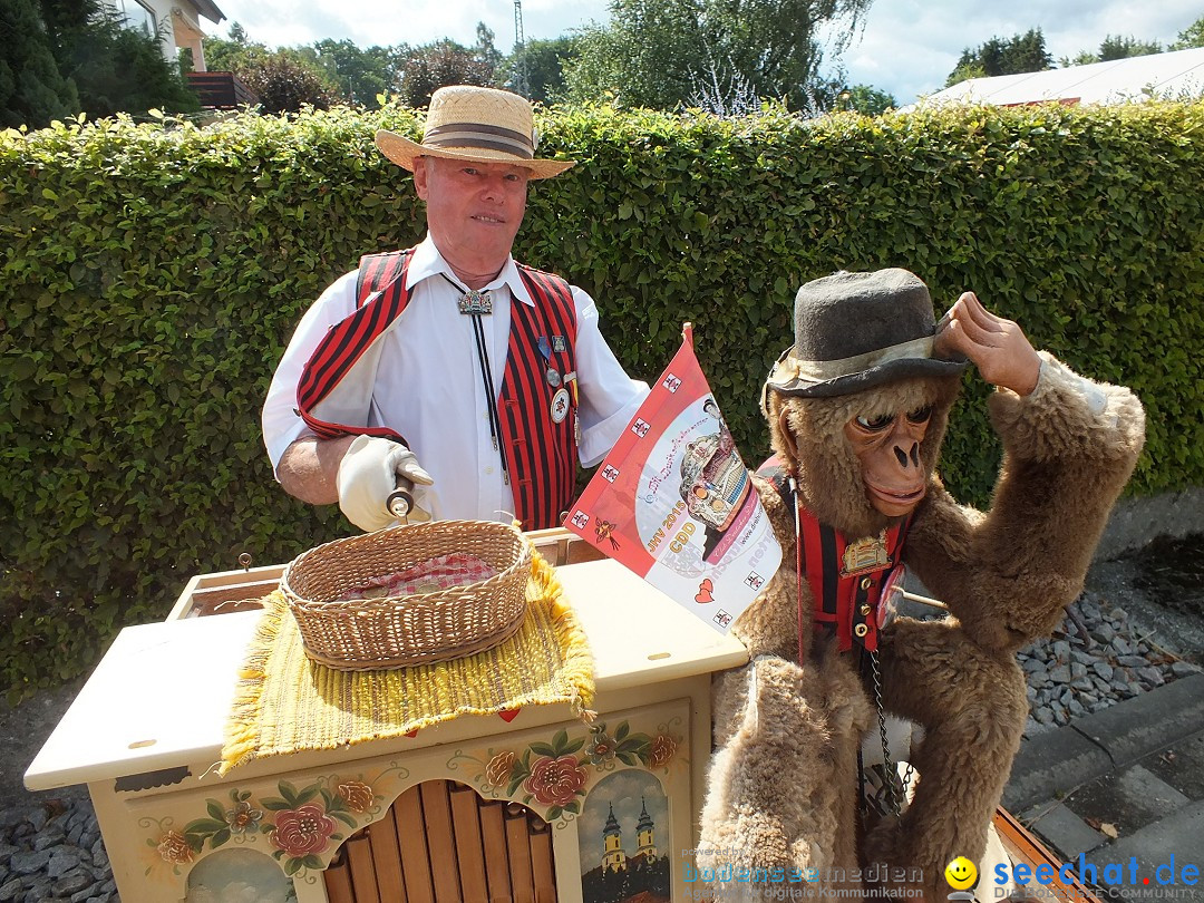 Flohmarkt und Fest: Oggelshausen in Oberschwaben, 24.07.2015