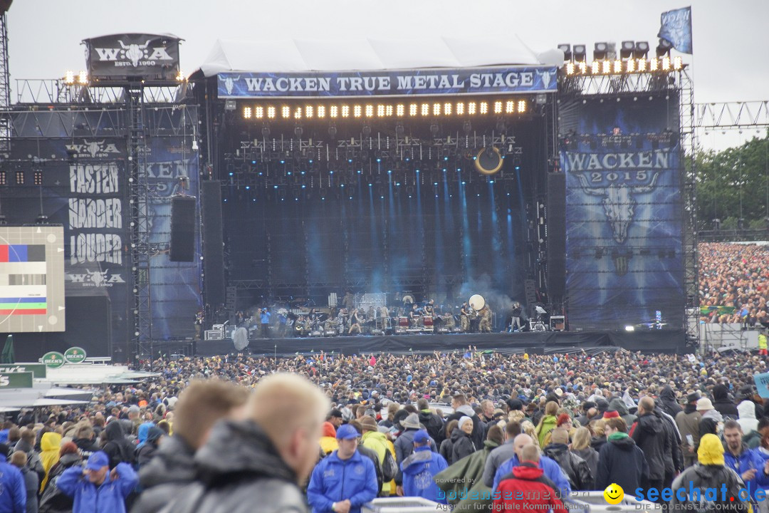 WACKEN W:O:A - Festival 2015: Wacken, 30.07.2015