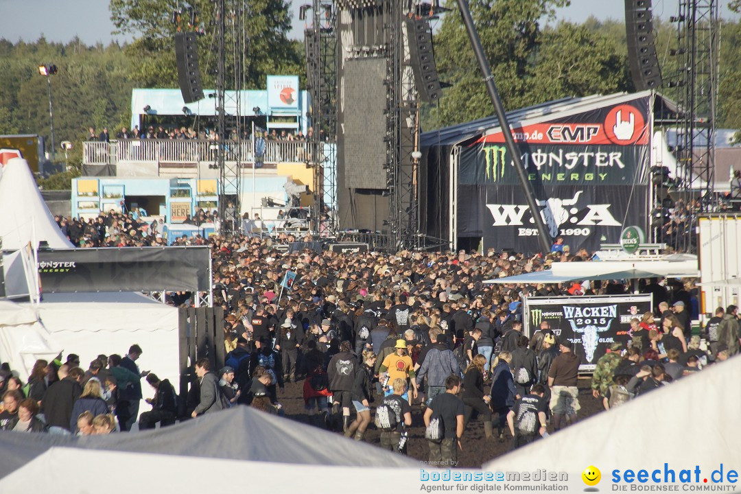 WACKEN W:O:A - Festival 2015: Wacken, 31.07.2015