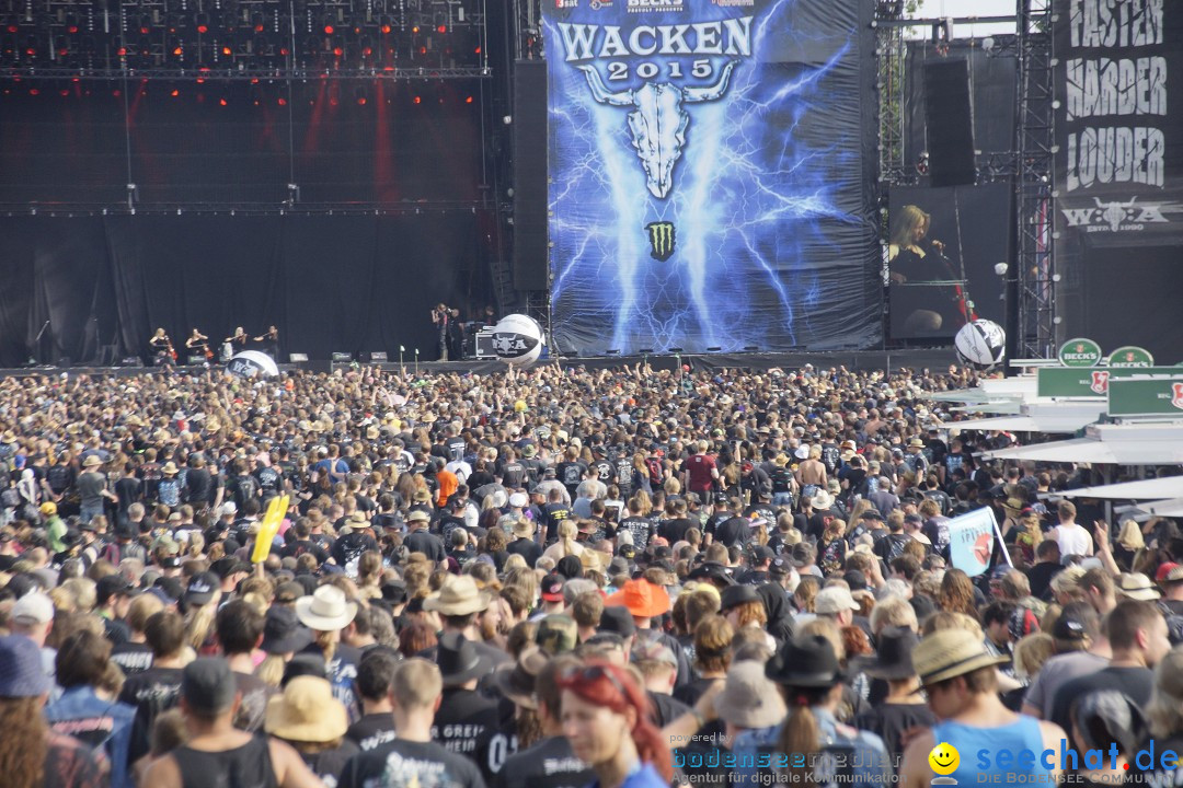 WACKEN W:O:A - Festival 2015: Wacken, 01.08.2015