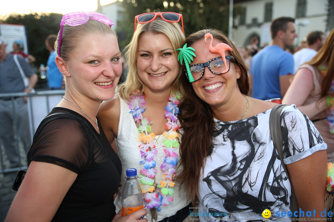 SEENACHTFEST mit Feuerwerk: Konstanz am Bodensee, 08.08.2015