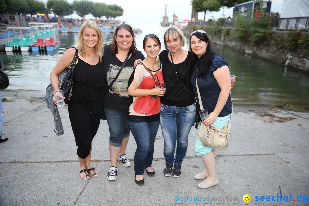 SEENACHTFEST mit Feuerwerk: Konstanz am Bodensee, 08.08.2015