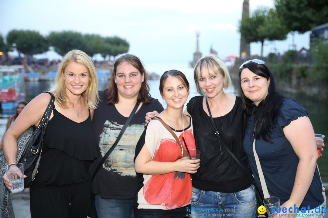 SEENACHTFEST mit Feuerwerk: Konstanz am Bodensee, 08.08.2015