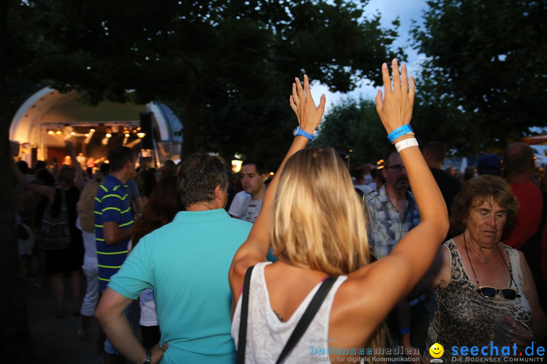 SEENACHTFEST mit Feuerwerk: Konstanz am Bodensee, 08.08.2015