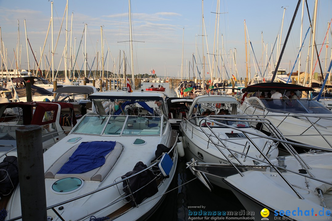 SEENACHTFEST mit Feuerwerk: Konstanz am Bodensee, 08.08.2015