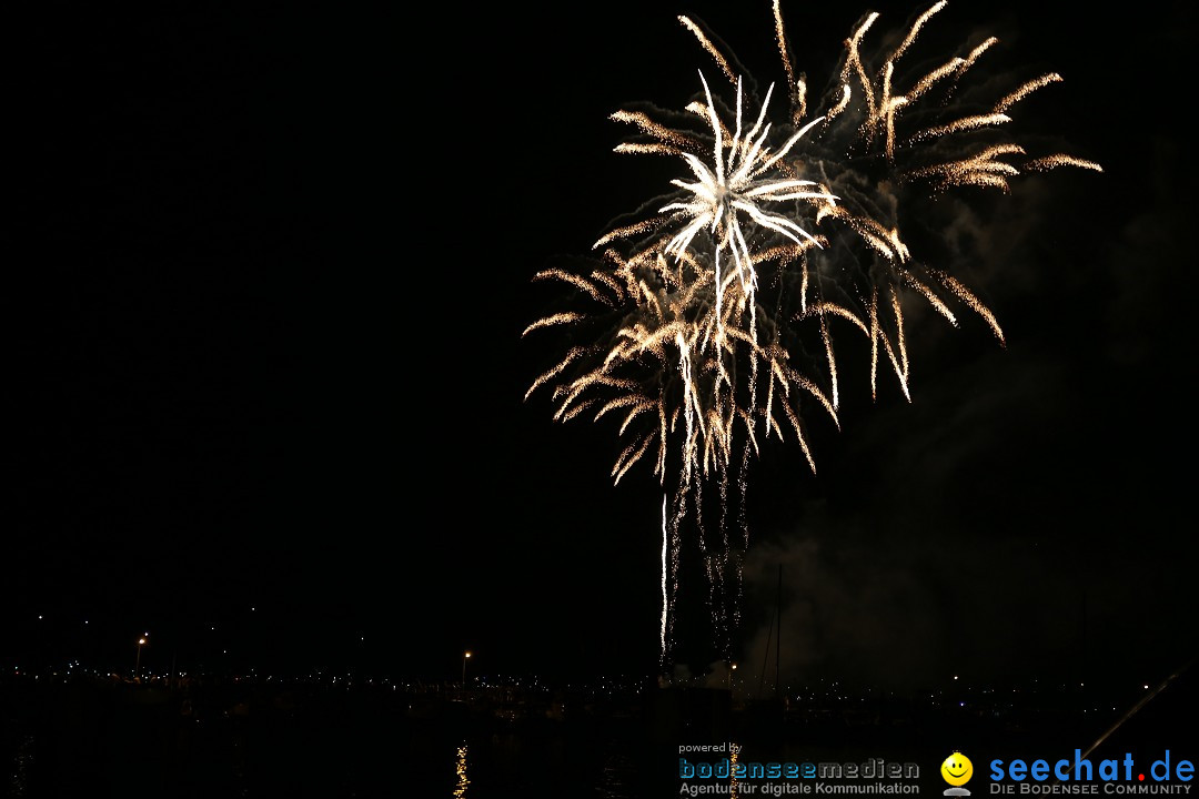 SEENACHTFEST mit Feuerwerk: Konstanz am Bodensee, 08.08.2015