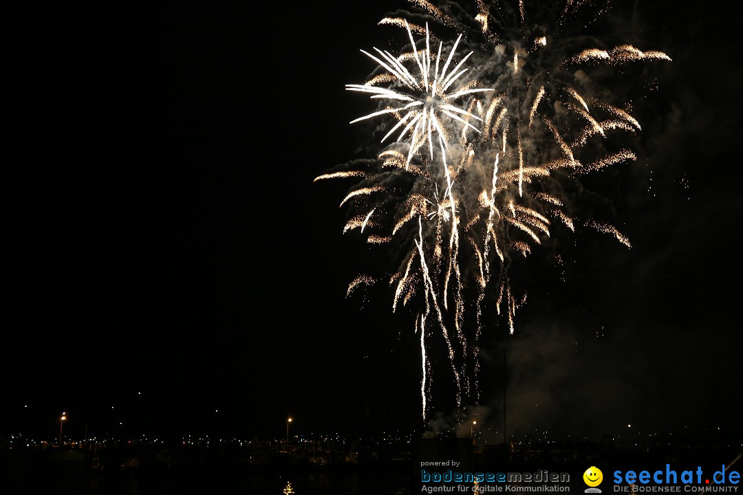 SEENACHTFEST mit Feuerwerk: Konstanz am Bodensee, 08.08.2015