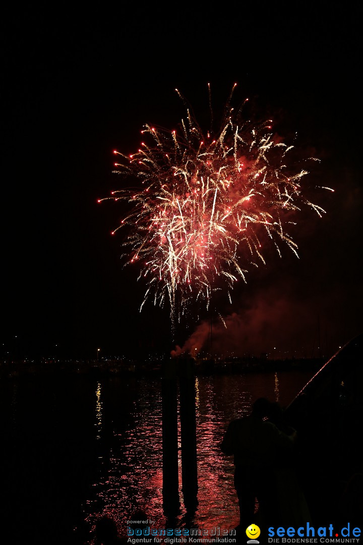 SEENACHTFEST mit Feuerwerk: Konstanz am Bodensee, 08.08.2015