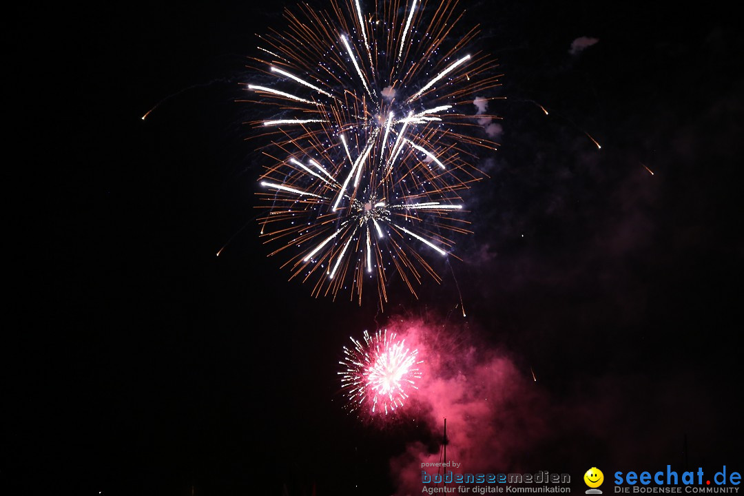 SEENACHTFEST mit Feuerwerk: Konstanz am Bodensee, 08.08.2015