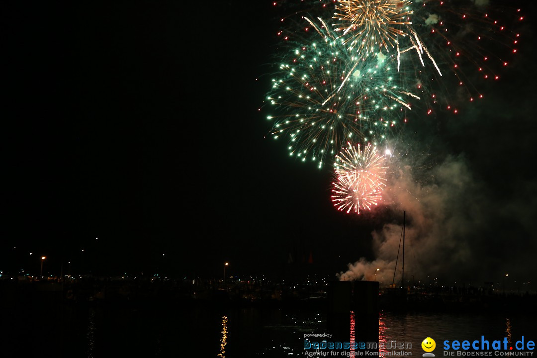 SEENACHTFEST mit Feuerwerk: Konstanz am Bodensee, 08.08.2015