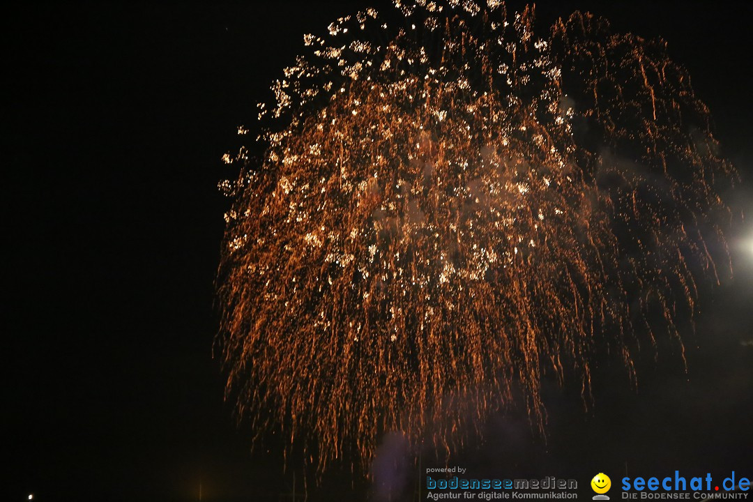 SEENACHTFEST mit Feuerwerk: Konstanz am Bodensee, 08.08.2015