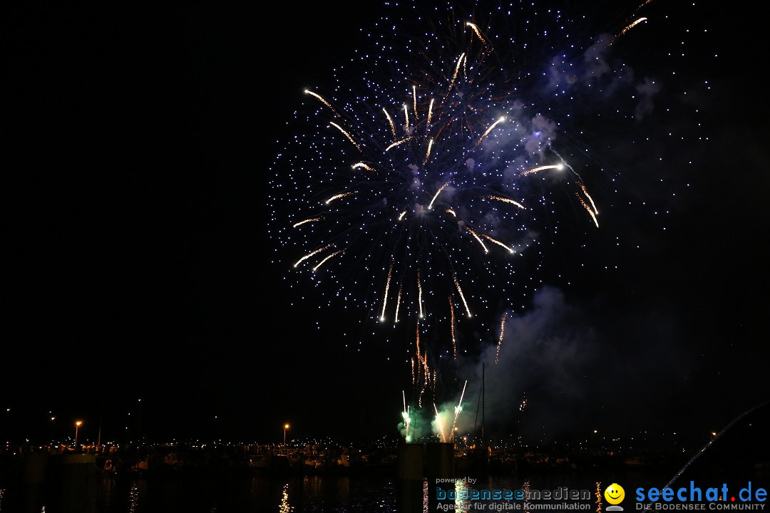 SEENACHTFEST mit Feuerwerk: Konstanz am Bodensee, 08.08.2015