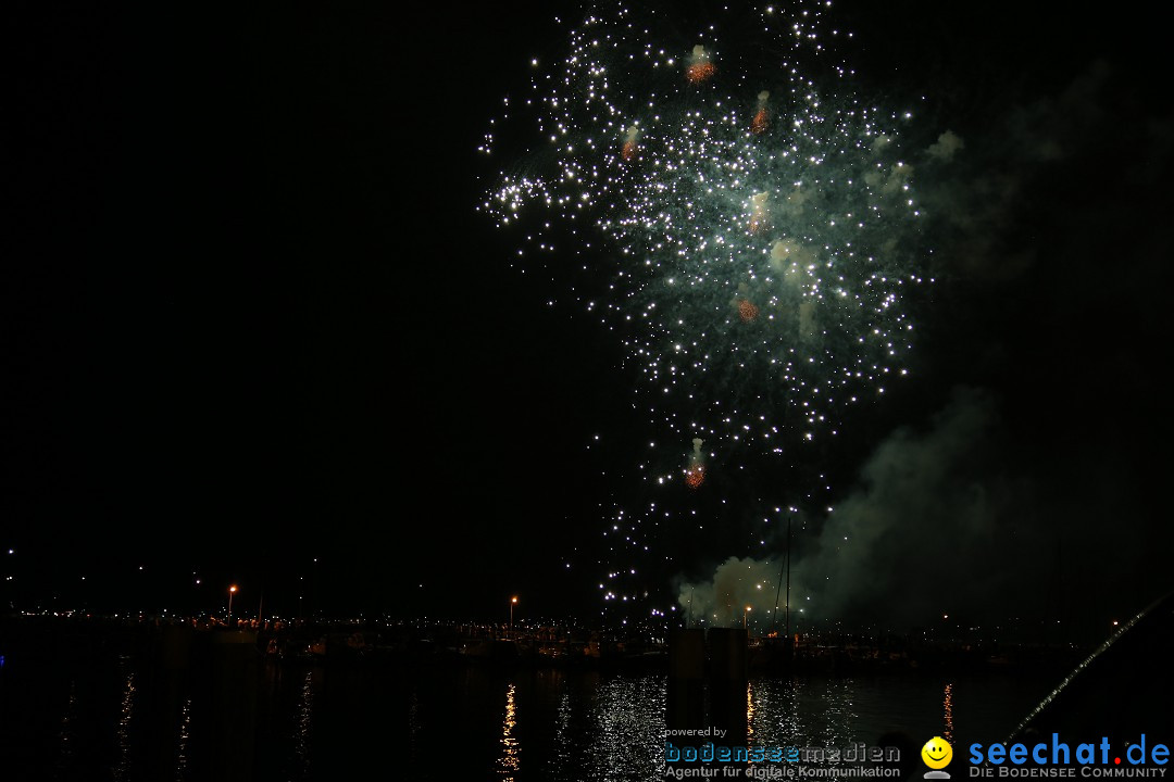 SEENACHTFEST mit Feuerwerk: Konstanz am Bodensee, 08.08.2015