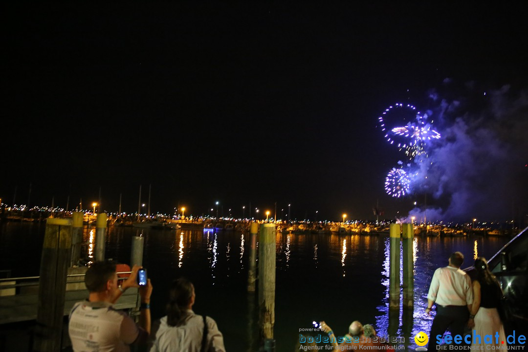 SEENACHTFEST mit Feuerwerk: Konstanz am Bodensee, 08.08.2015