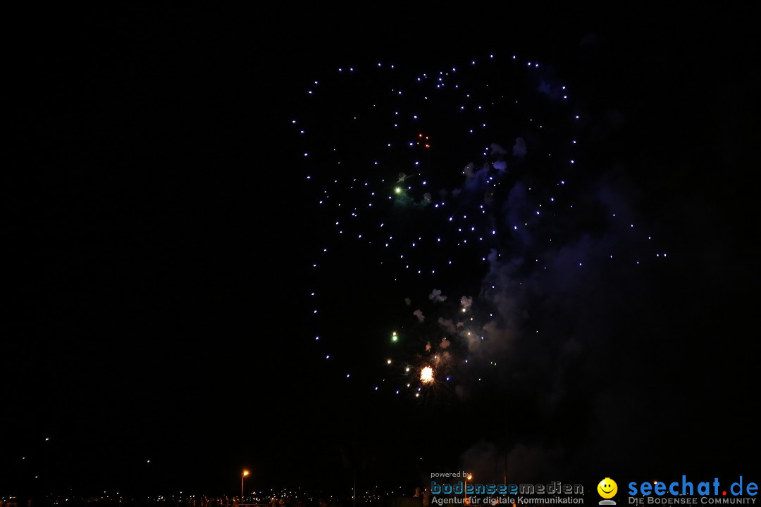 SEENACHTFEST mit Feuerwerk: Konstanz am Bodensee, 08.08.2015