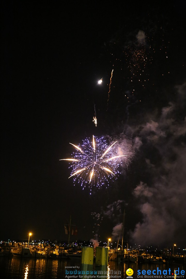 SEENACHTFEST mit Feuerwerk: Konstanz am Bodensee, 08.08.2015