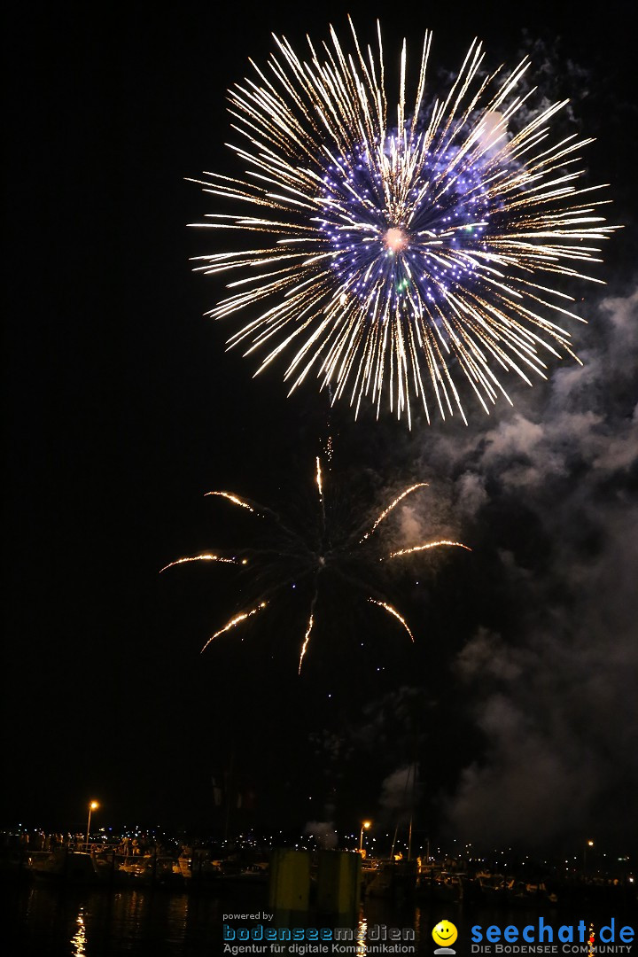 SEENACHTFEST mit Feuerwerk: Konstanz am Bodensee, 08.08.2015