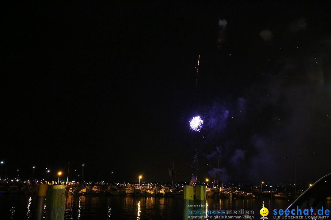 SEENACHTFEST mit Feuerwerk: Konstanz am Bodensee, 08.08.2015