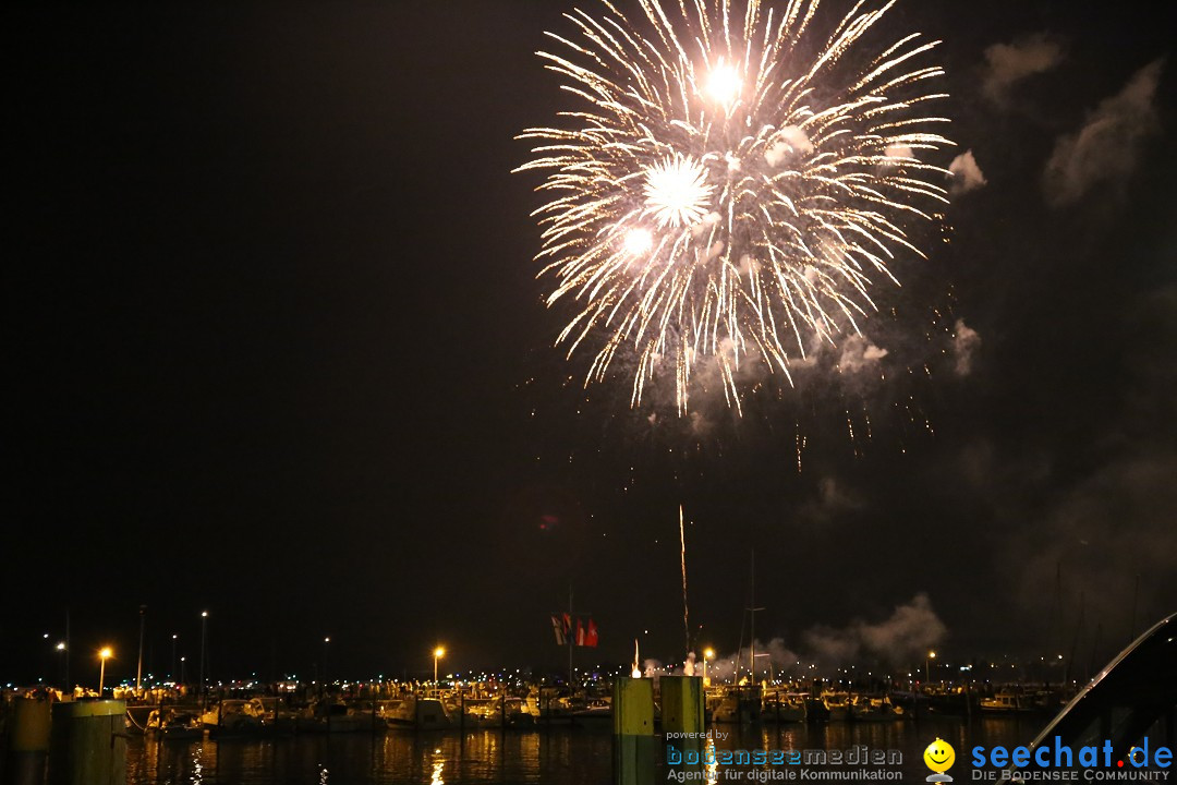 SEENACHTFEST mit Feuerwerk: Konstanz am Bodensee, 08.08.2015