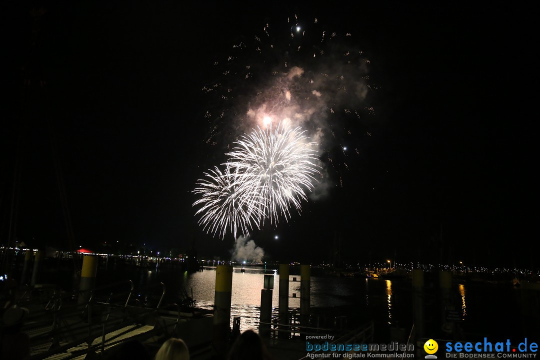 SEENACHTFEST mit Feuerwerk: Konstanz am Bodensee, 08.08.2015