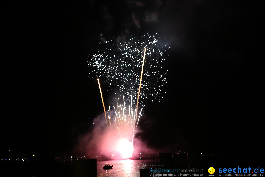 SEENACHTFEST mit Feuerwerk: Konstanz am Bodensee, 08.08.2015