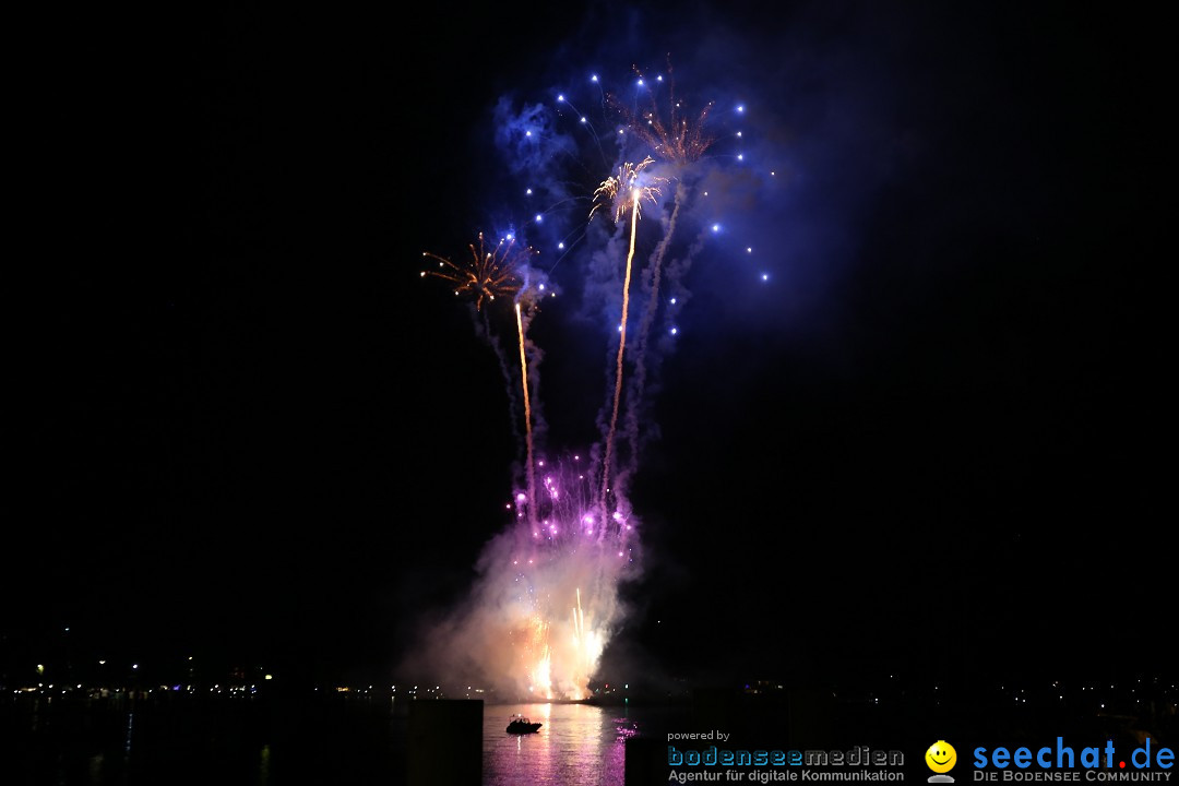 SEENACHTFEST mit Feuerwerk: Konstanz am Bodensee, 08.08.2015