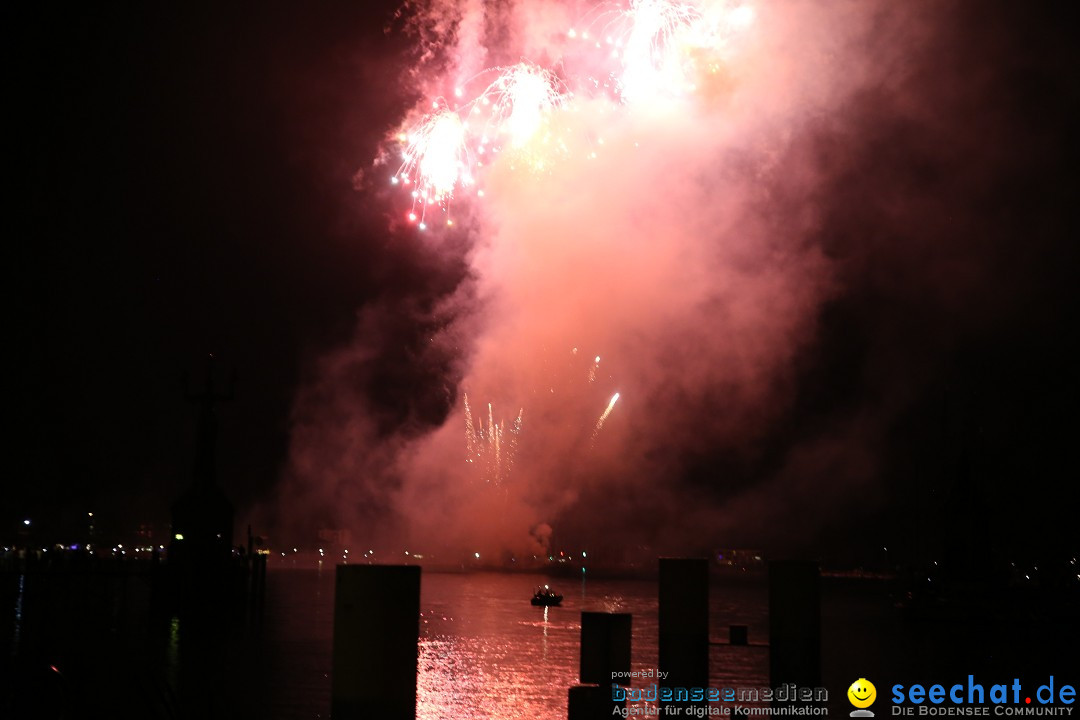 SEENACHTFEST mit Feuerwerk: Konstanz am Bodensee, 08.08.2015