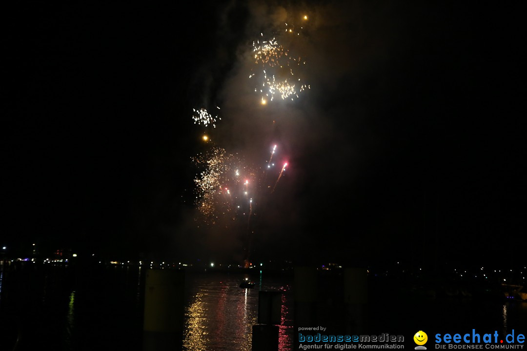 SEENACHTFEST mit Feuerwerk: Konstanz am Bodensee, 08.08.2015