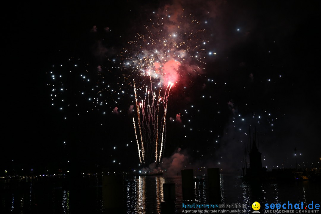 SEENACHTFEST mit Feuerwerk: Konstanz am Bodensee, 08.08.2015