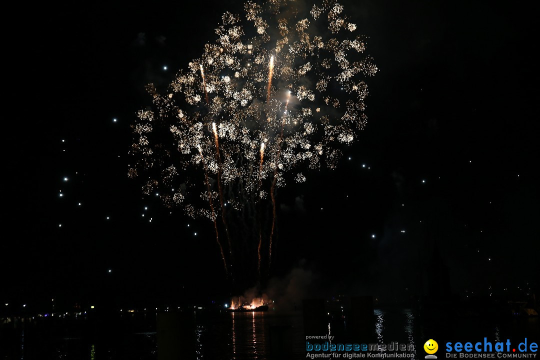 SEENACHTFEST mit Feuerwerk: Konstanz am Bodensee, 08.08.2015