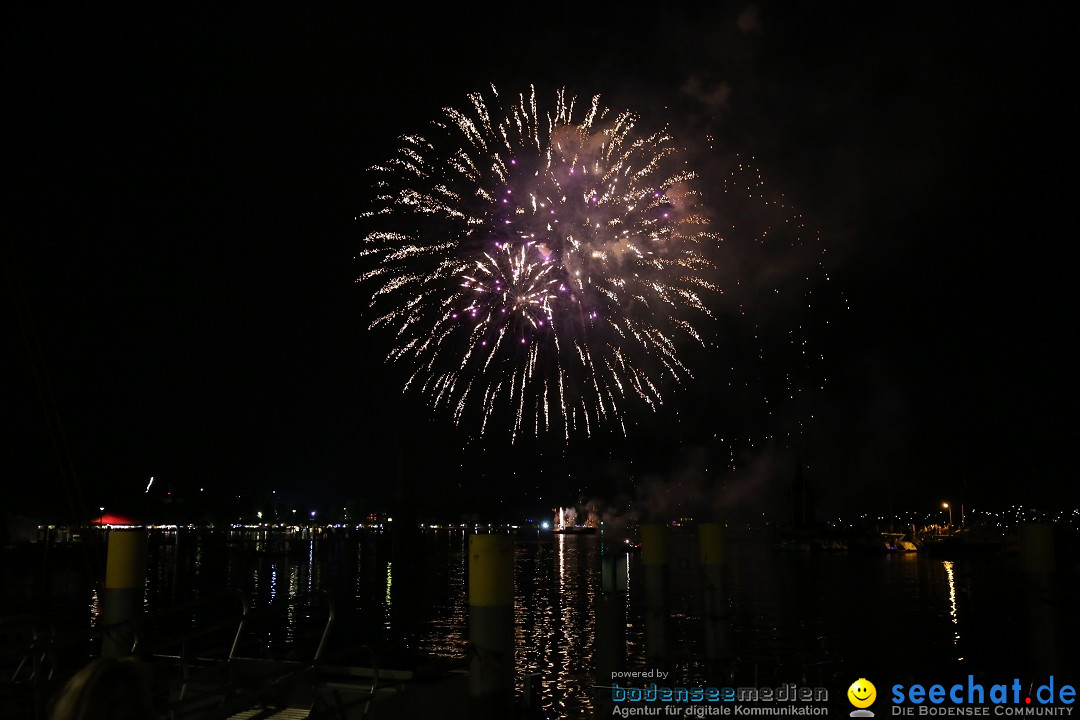 SEENACHTFEST mit Feuerwerk: Konstanz am Bodensee, 08.08.2015