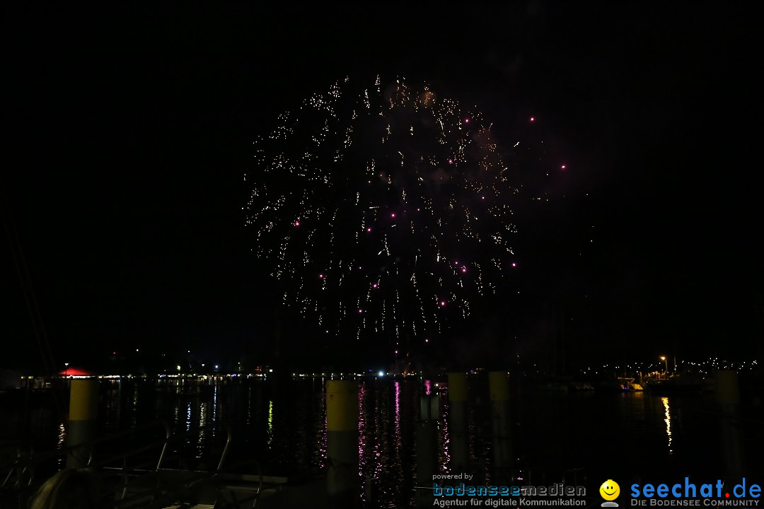 SEENACHTFEST mit Feuerwerk: Konstanz am Bodensee, 08.08.2015