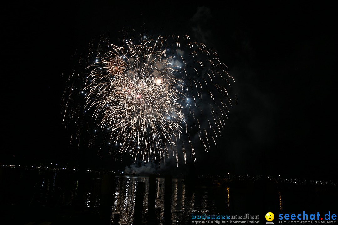 SEENACHTFEST mit Feuerwerk: Konstanz am Bodensee, 08.08.2015