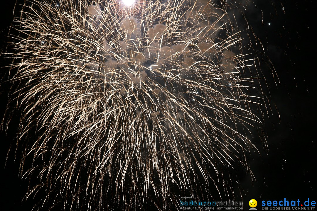 SEENACHTFEST mit Feuerwerk: Konstanz am Bodensee, 08.08.2015