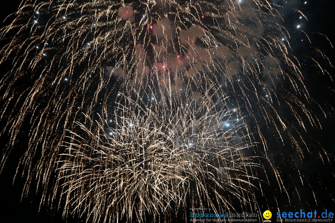 SEENACHTFEST mit Feuerwerk: Konstanz am Bodensee, 08.08.2015