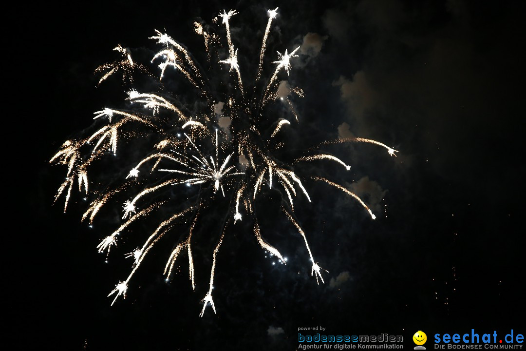 SEENACHTFEST mit Feuerwerk: Konstanz am Bodensee, 08.08.2015