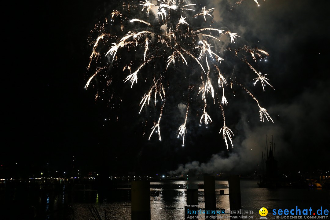 SEENACHTFEST mit Feuerwerk: Konstanz am Bodensee, 08.08.2015