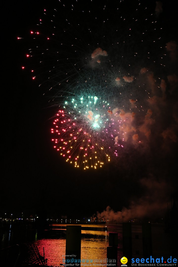 SEENACHTFEST mit Feuerwerk: Konstanz am Bodensee, 08.08.2015