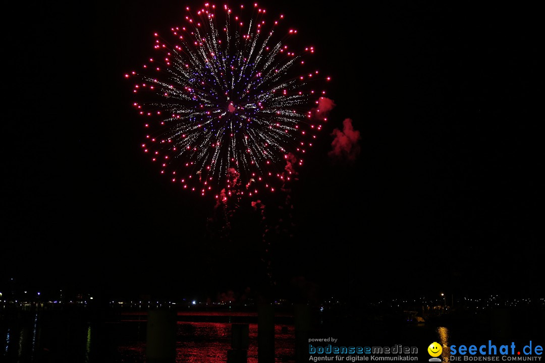 SEENACHTFEST mit Feuerwerk: Konstanz am Bodensee, 08.08.2015