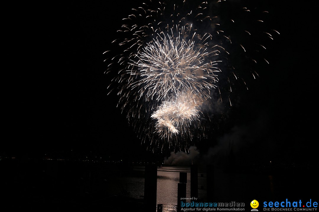 SEENACHTFEST mit Feuerwerk: Konstanz am Bodensee, 08.08.2015