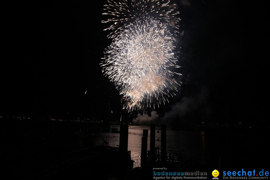 SEENACHTFEST mit Feuerwerk: Konstanz am Bodensee, 08.08.2015