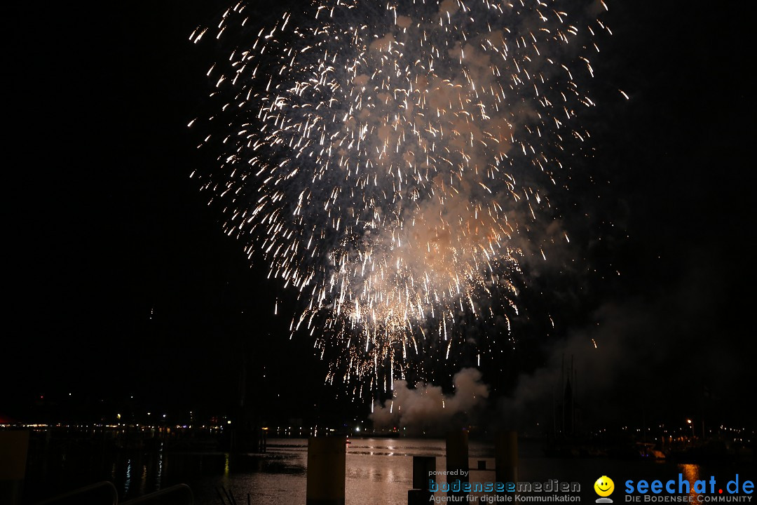 SEENACHTFEST mit Feuerwerk: Konstanz am Bodensee, 08.08.2015