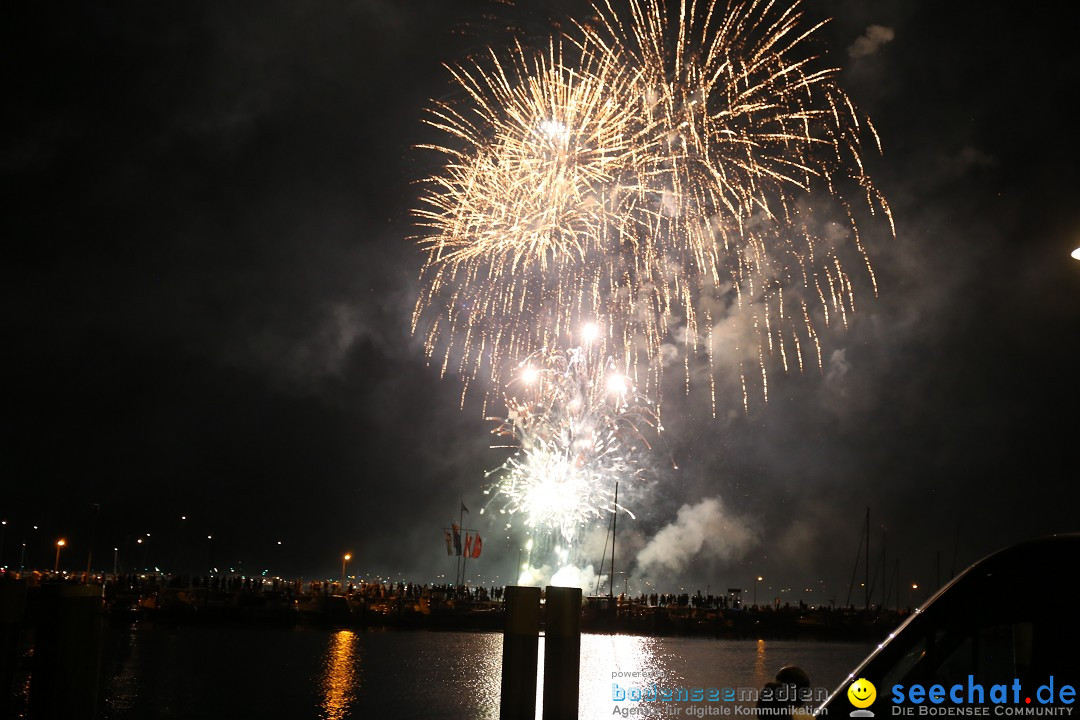 SEENACHTFEST mit Feuerwerk: Konstanz am Bodensee, 08.08.2015