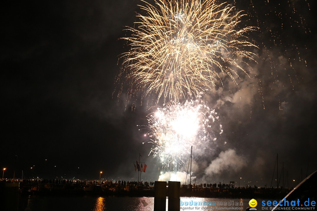 SEENACHTFEST mit Feuerwerk: Konstanz am Bodensee, 08.08.2015