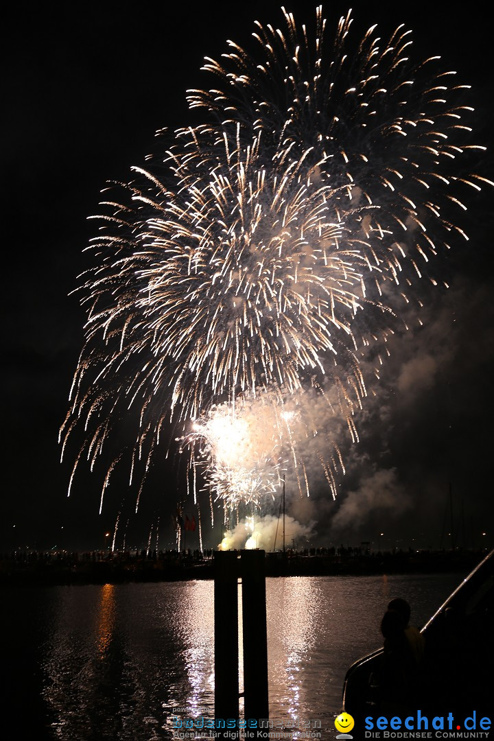 SEENACHTFEST mit Feuerwerk: Konstanz am Bodensee, 08.08.2015